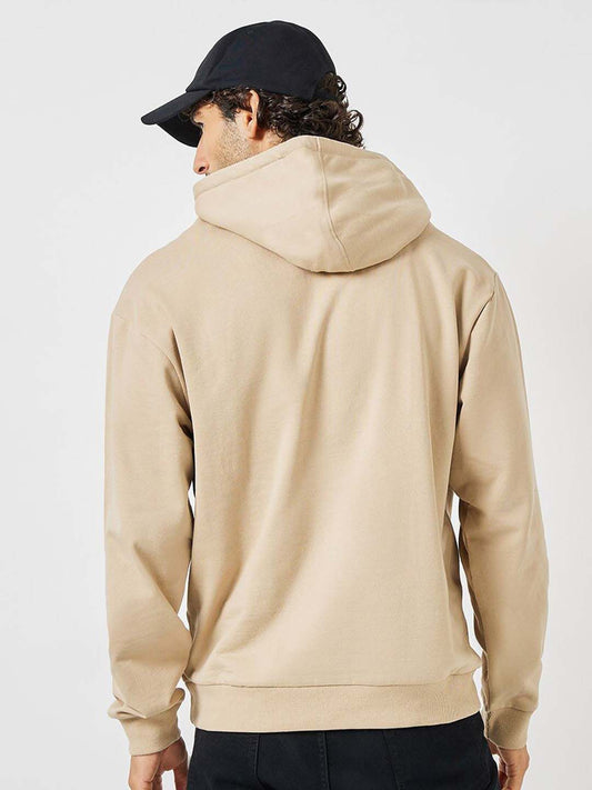 Men Graphic Printed Hooded Pullover