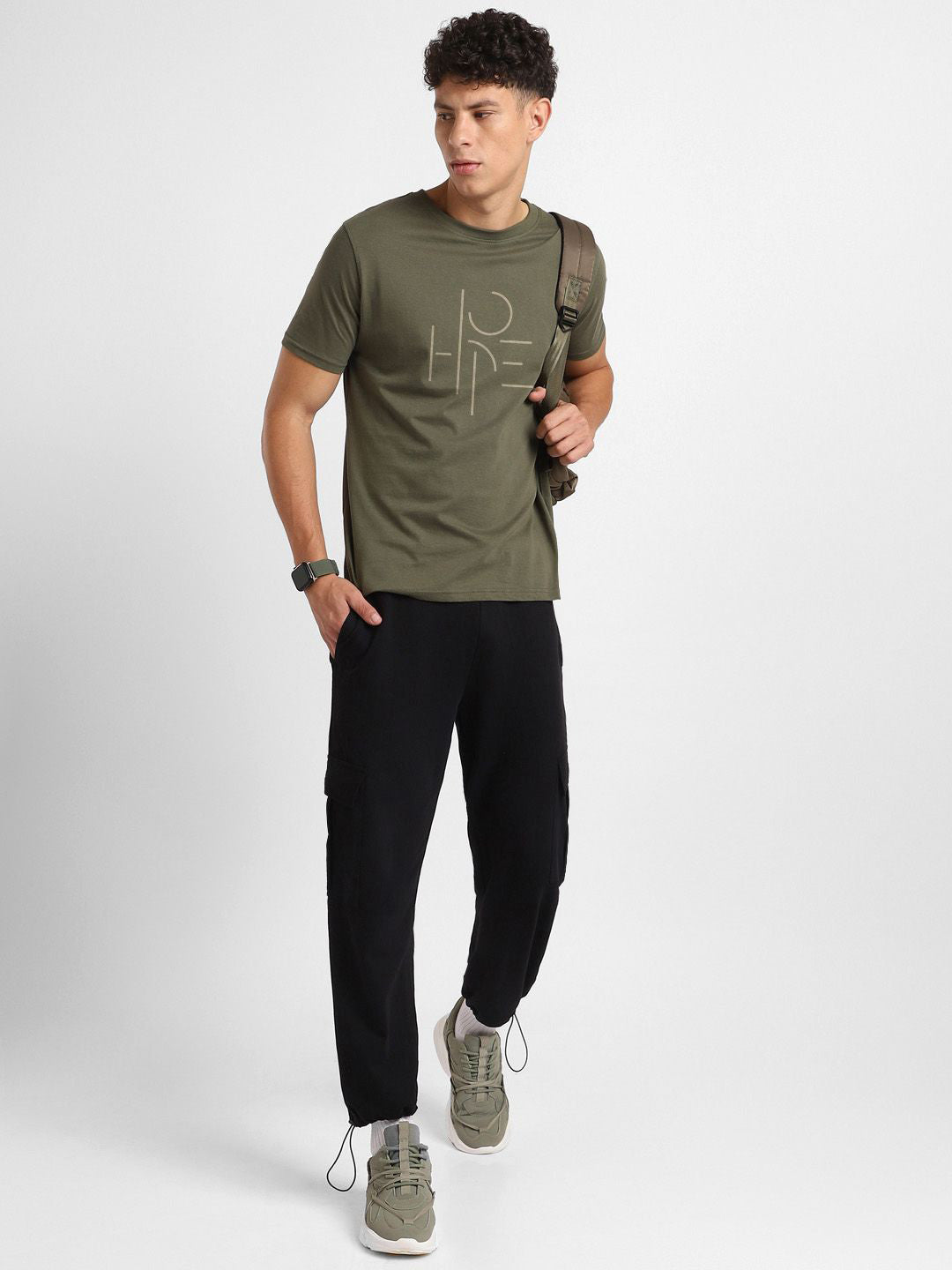 Men Typography Printed T-shirt