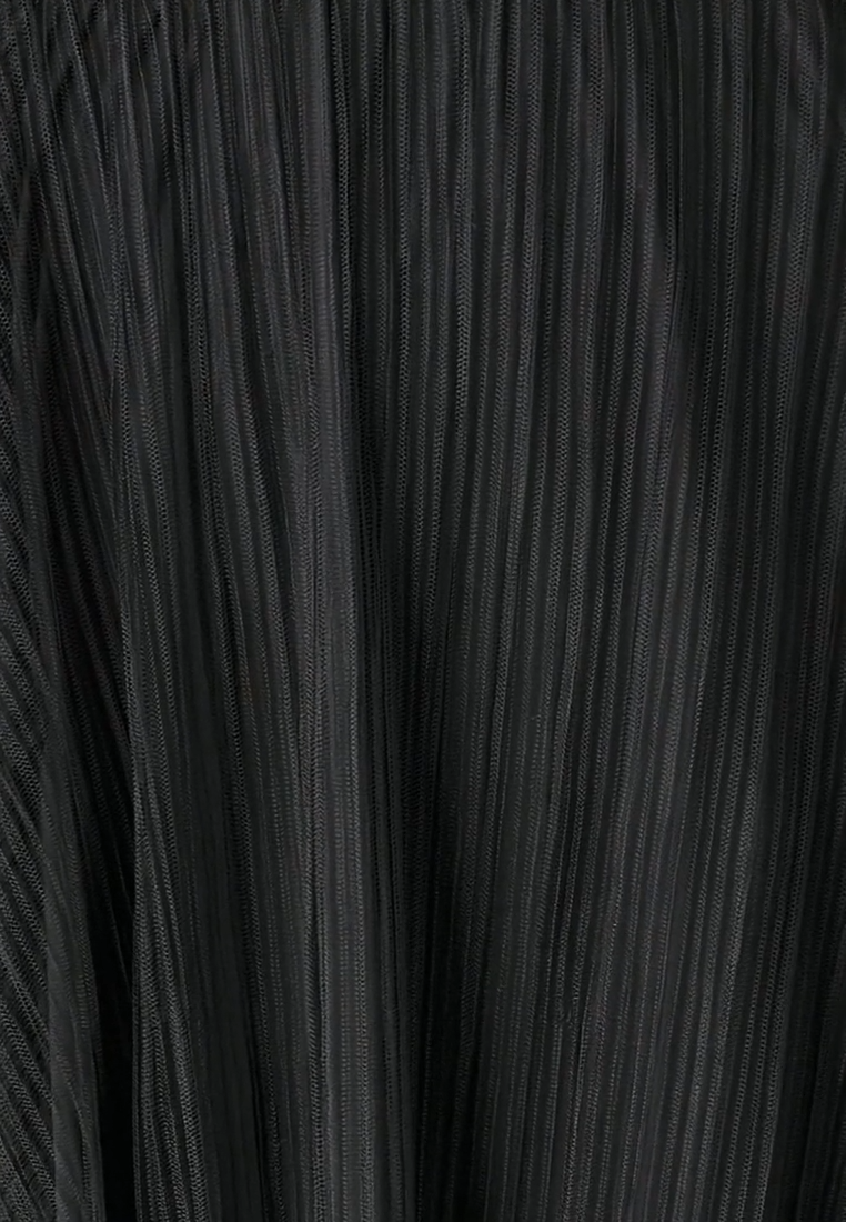 Women’s Black High-Waist Wide-Leg Trousers