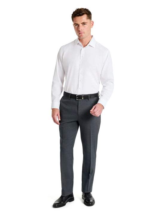 Men's Performance White Dress Shirt