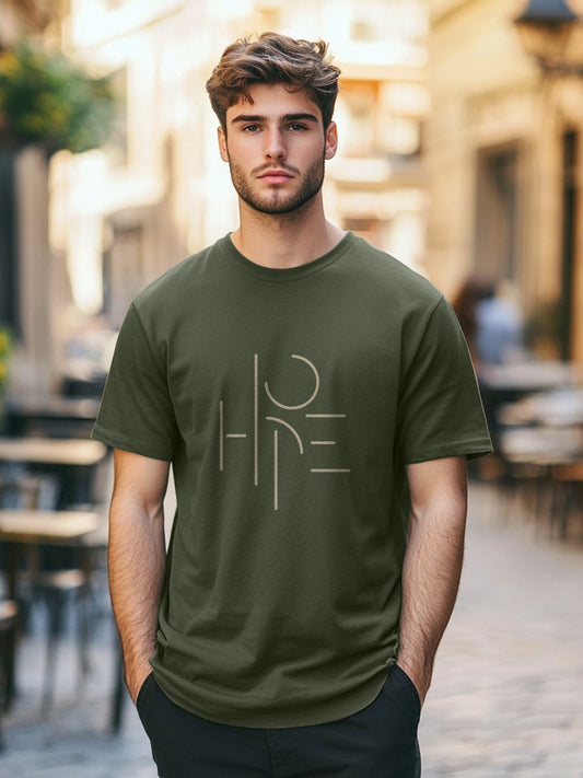 Men Typography Printed T-shirt