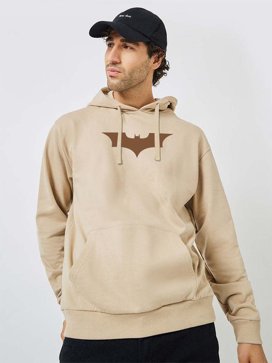 Men Graphic Printed Hooded Pullover