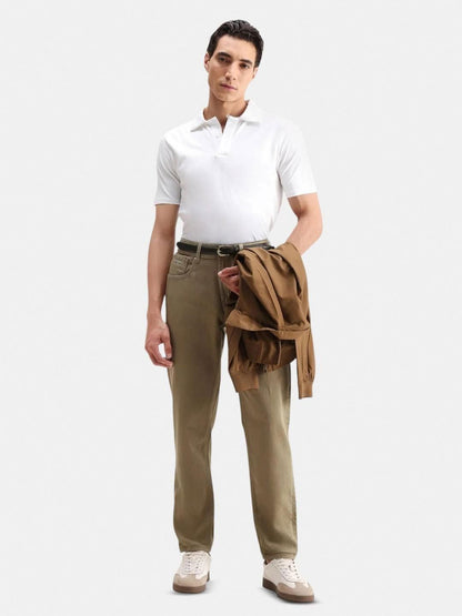 Men Smart Tapered Fit Mid-Rise Jeans