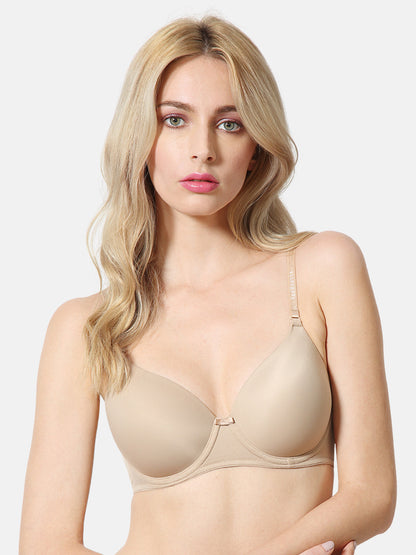 Non Padded Wirefree High Coverage Stretch Cotton Everyday Bra A042