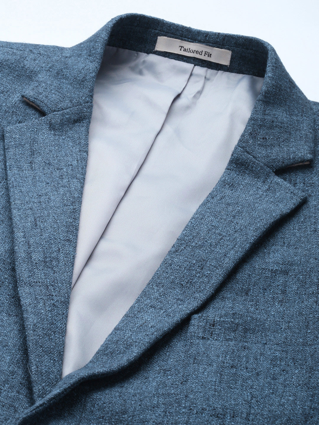 Men Tweed Tailored Fit Blazers