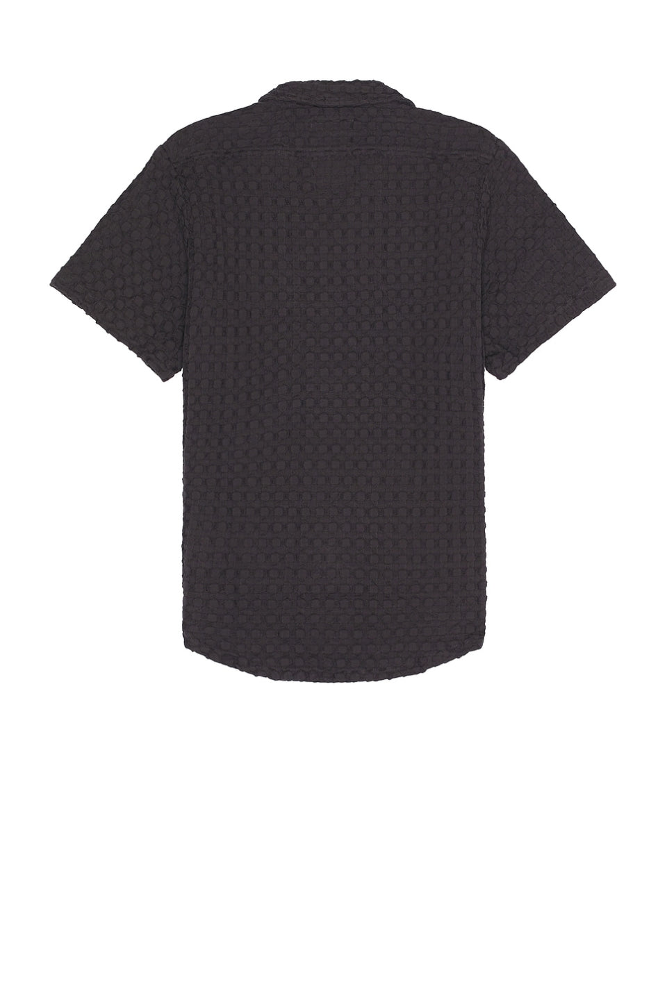 Nearly Black Cuba Waffle Shirt
