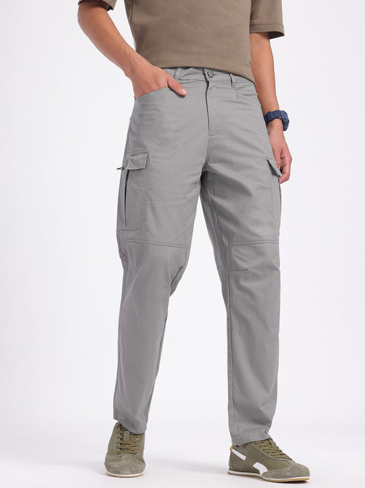 Men Slim Fit Cargos