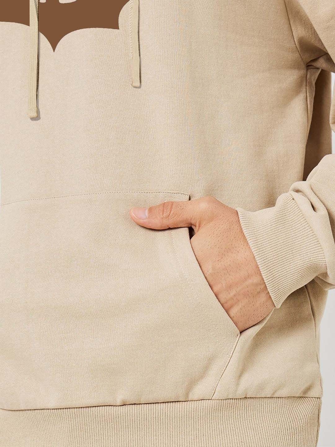 Men Graphic Printed Hooded Pullover