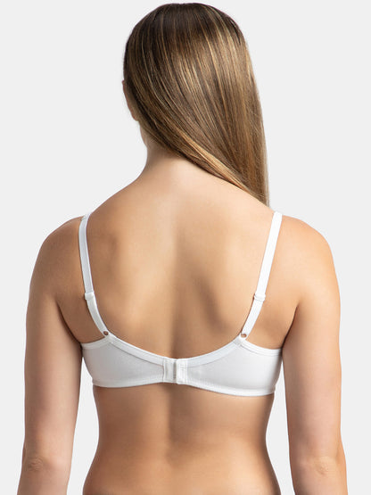 Wirefree Non Padded Super Combed Cotton Stretch Medium Coverage Everyday Bra