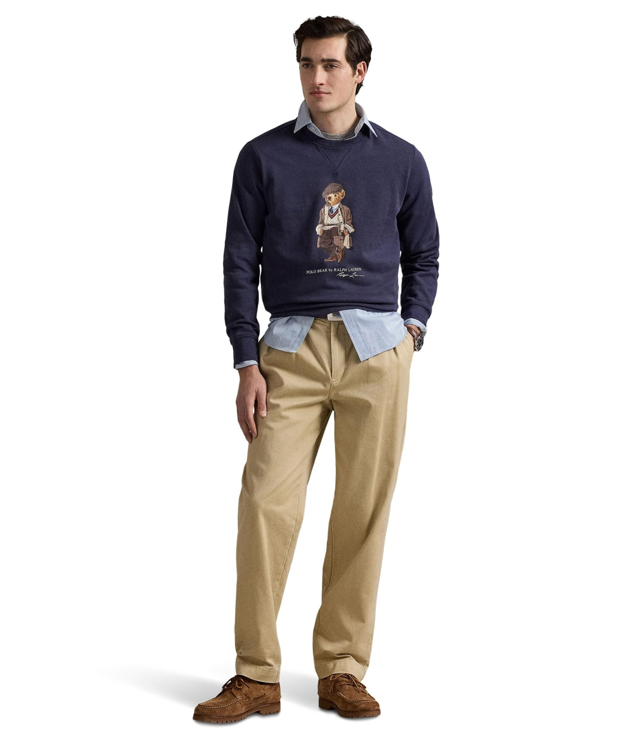 Polo Bear Fleece Sweatshirt