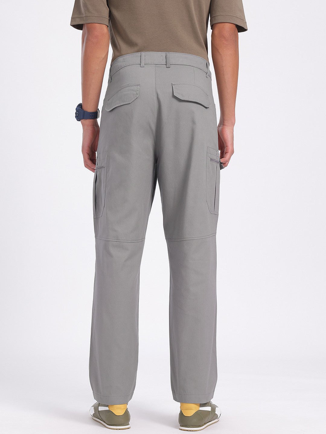 Men Slim Fit Cargos