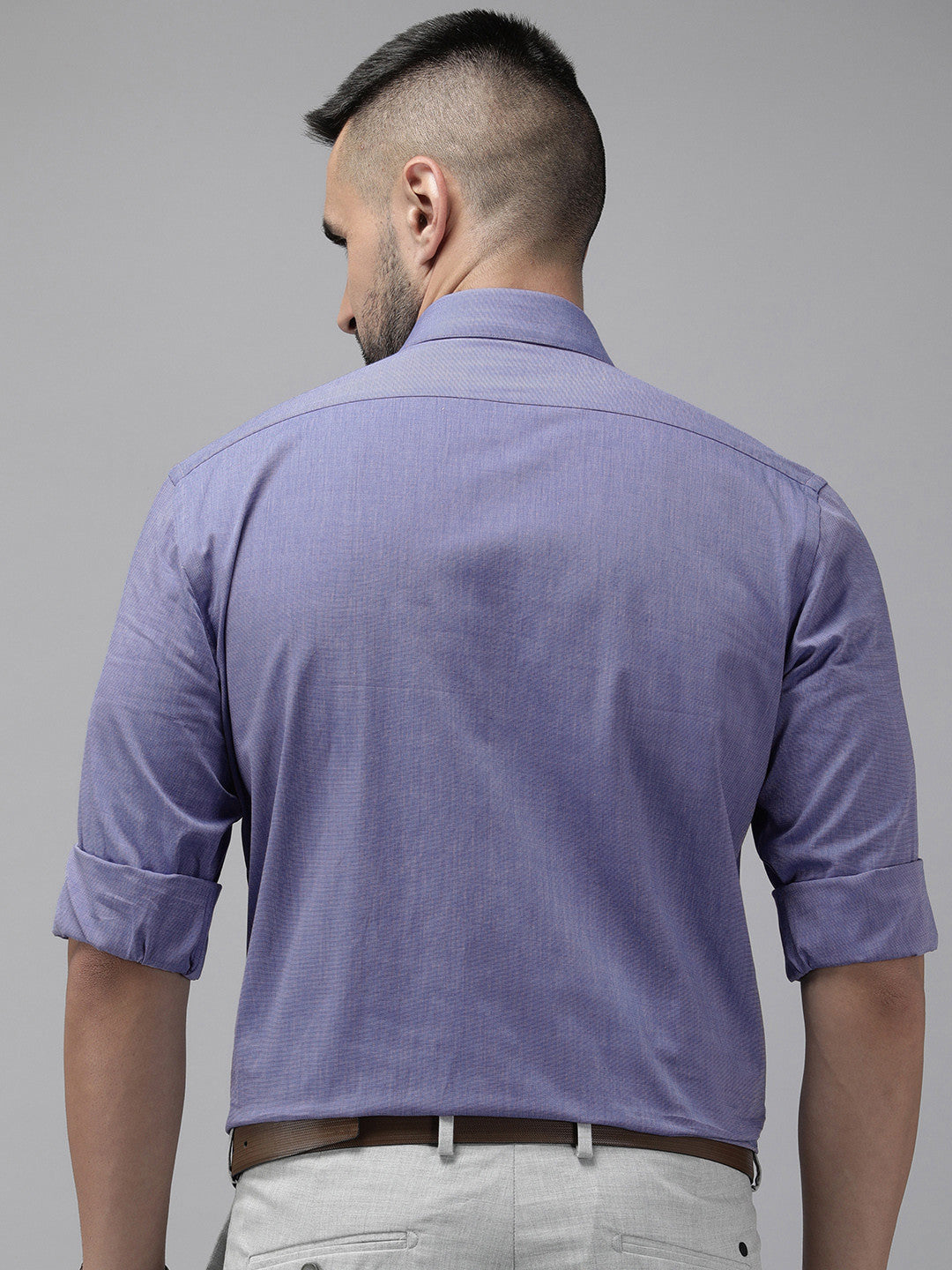 Pure Cotton Manhattan Slim Fit Opaque Formal Shirt