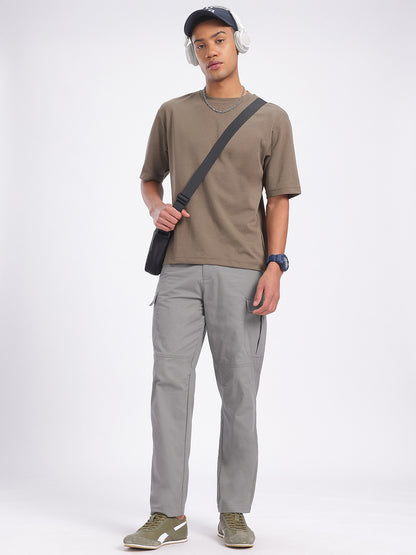 Men Slim Fit Cargos