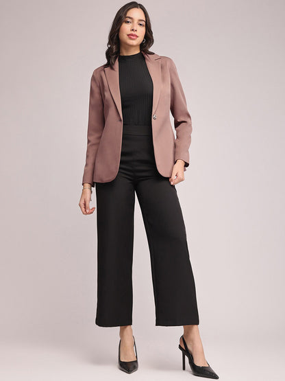 Tailored-Fit Single Breasted Blazer