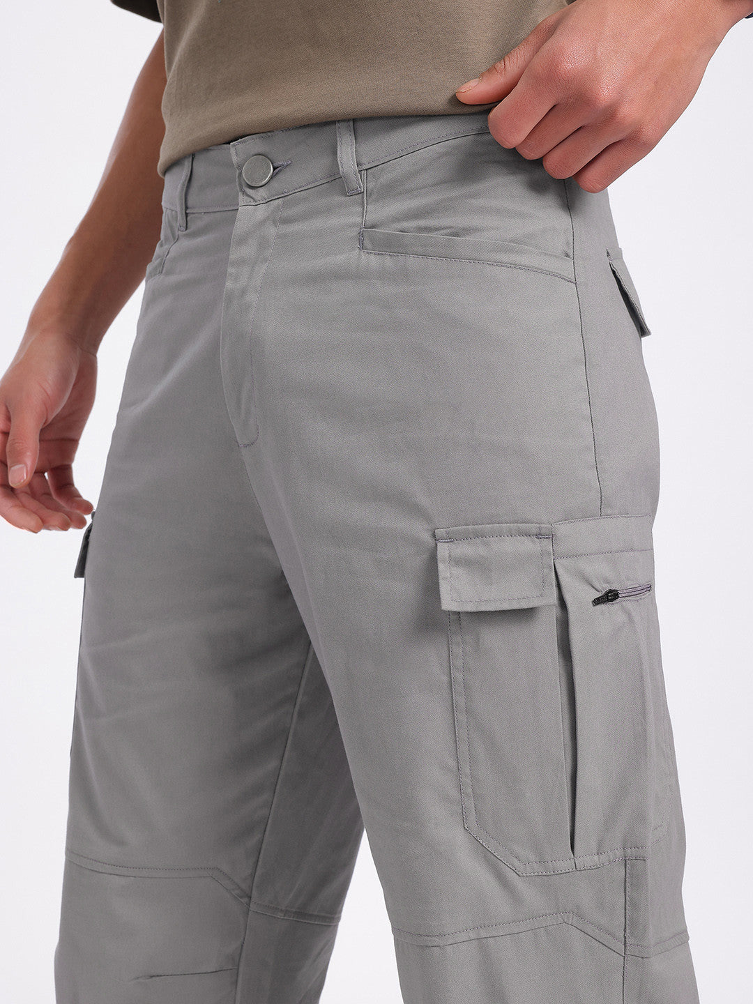 Men Slim Fit Cargos
